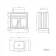 Lucia Graphite Grey Vanity with Oak Effect Top & Curved Counter Top Basin 840mm - Brushed Brass Accents