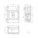 Monaco Midnight Green Combination Vanity Basin and Hudson Toilet with Wooden Seat 1200mm