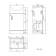 Quartz Stone Grey Combination Vanity Basin and Austin Toilet 950mm - Black Accents