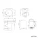 Quartz Stone Grey Combination Vanity Basin and Denver Toilet 950mm - Black Accents