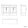 Bermuda Dove Grey Vanity with Marble Top & Curved Counter Top Basin 1200mm - Brass Knurled Handles