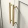 Bermuda Chalk White Double Basin Vanity 1200mm - Brass Knurled Handles