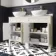 Bermuda Chalk White Vanity with Marble Top & Oval Counter Top Basin 1200mm - Brass Knurled Handles