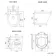 Foster Stone Grey Combination Vanity Basin and Boston Toilet 1500mm