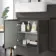 Foster Tungsten Grey Vanity with Semi Recessed Basin 600mm