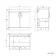 Mersey Gloss White Combination Vanity Basin and Miami Toilet 1300mm