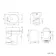 Mersey Gloss White Combination Vanity Basin and Miami Toilet 1300mm