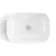 Corsica Gloss White Wall Hung Drawer Vanity with Marble Top & Curved Counter Top Basin 1200mm