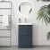 Corsica Inky Blue Slimline Basin Drawer Vanity 500mm