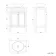 Bermuda Cashmere Pink Vanity with Marble Top & Oval Counter Top Basin 600mm
