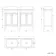 Bermuda Cashmere Pink with Marble Top & Curved Counter Top Basin 1200mm