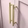 Bermuda Cashmere Pink Cabinet with Marble Top 800mm (Excludes Counter Top Basin) - Brass Knurled Handles