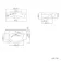 Quartz Gloss White Vanity with Semi Recessed Basin 650mm