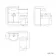 Quartz Gloss White Combination Vanity Basin and Miami Toilet 1050mm