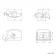 Capri Fog Grey Basin Vanity and Back To Wall Unit 1050mm (Excludes Toilet) - Chrome Handles