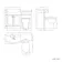 Capri Fog Grey Combination Vanity Basin and Austin Toilet 1150mm - Chrome Handles