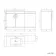 Mersey Gloss White Basin Vanity and Back To Wall Unit 1300mm (Excludes Toilet) - Black Accents