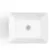 Milos Cotton White Vanity with Troy Basin 600mm - Chrome Handles