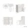 Milos Cotton White Combination Vanity Basin and Austin Toilet 1000mm - Chrome Handles