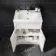 Milos Cotton White Combination Vanity Basin and Austin Toilet 1100mm - Chrome Handles