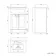 Milos Fog Grey Basin Vanity 500mm - Brushed Handles