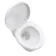 Milos Fog Grey Combination Vanity Basin and Austin Toilet 1300mm - Chrome Handles