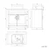 Milos Slate Grey Vanity with Troy Basin 800mm - Traditional Handles