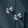 Milos Navy Blue Basin Vanity 500mm - Chrome Handles