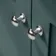 Milos Mystic Green Combination Vanity Basin and Austin Toilet 1300mm - Chrome Handles