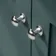 Milos Mystic Green Combination Vanity Basin and Miami Toilet 1300mm - Chrome Handles