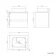 Corsica Gloss White Wall Hung Drawer Vanity with Marble Top & Marin Basin 600mm
