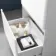 Corsica Gloss White Drawer Vanity with Marble Top 600mm - Excludes Counter Top Basin