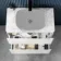 Corsica Gloss White Drawer Vanity with Marble Top 800mm - Excludes Counter Top Basin