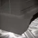 Lucia Graphite Grey Vanity with Marble Top & Curved Counter Top Basin 1030mm - Brass Knurled Handles