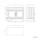 Lucia Graphite Grey Vanity with Marble Top & Curved Counter Top Basin 1030mm - Brass Knurled Handles