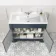 Lucia Inky Blue Basin Vanity 1030mm