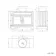 Lucia Inky Blue Vanity with Marble Top & Round Counter Top Basin 1030mm