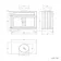 Lucia Inky Blue Vanity with Marble Top & Oval Counter Top Basin 1030mm
