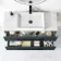 Elba Inky Blue Wall Hung Drawer Vanity with Marble Top & Cody Basin 1000mm - Black Accents