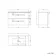 Elba Matt Black Wall Hung Basin Drawer Vanity 800mm