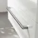 Omaha Gloss White Wall Hung Drawer Vanity with Marble Top & Curved Counter Top Basin 800mm