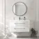 Omaha Gloss White Wall Hung Basin Drawer Vanity 1000mm