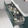 Omaha Mystic Green Wall Hung Drawer Vanity with Marble Top 1200mm - Excludes Counter Top Basin
