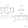 Omaha Linen White Wall Hung Double Basin Drawer Vanity 1200mm