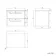 Omaha Linen White Wall Hung Drawer Vanity with Marble Top 600mm (Excludes Counter Top Basin) - Black Accents