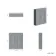 Dove Grey Wall Hung Cabinet 700x600mm
