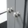 Dove Grey Wall Hung Mirror Cabinet 700x600mm