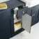 Monaco Inky Blue Side Cabinet Unit 300mm