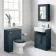 Inky Blue Mirror Cabinet 700x500mm