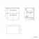 Elba Dawn Oak Wall Hung Drawer 600mm - Excludes Counter Top Basin